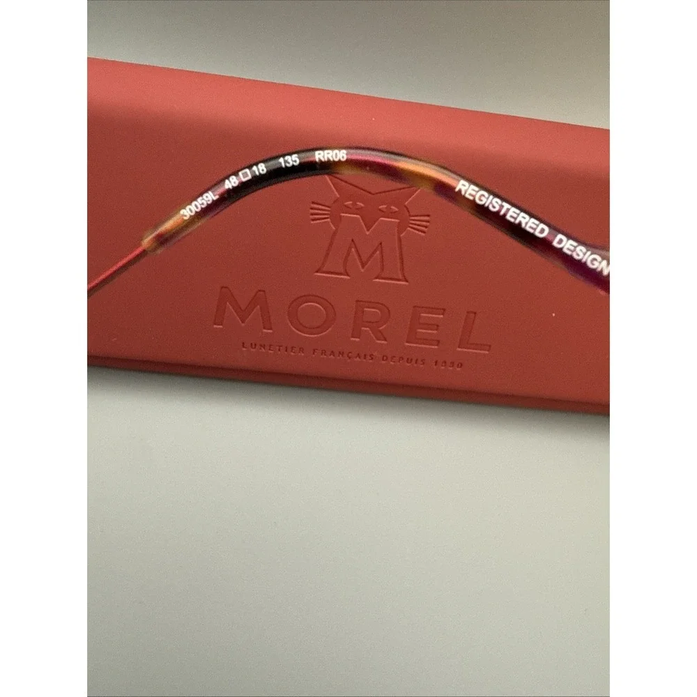 Morel Authentic Sunglass Frames  France 30059L Bifocals  48/18-135 & Morel Case